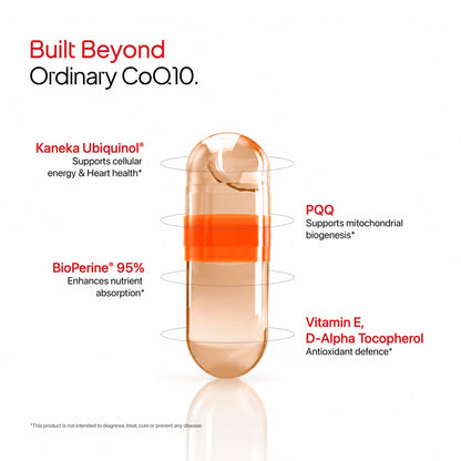 CoQ10 with PQQ | Coenzyme Q10 (Kaneka Ubiquinol®)