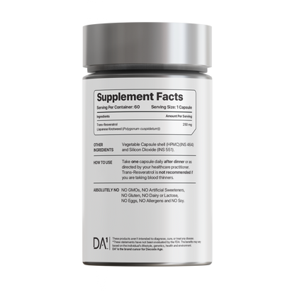 Trans Resveratrol 250