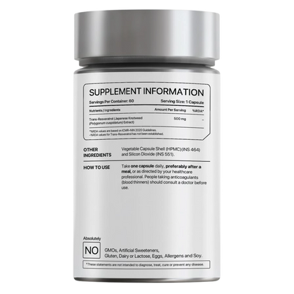 Trans Resveratrol 500
